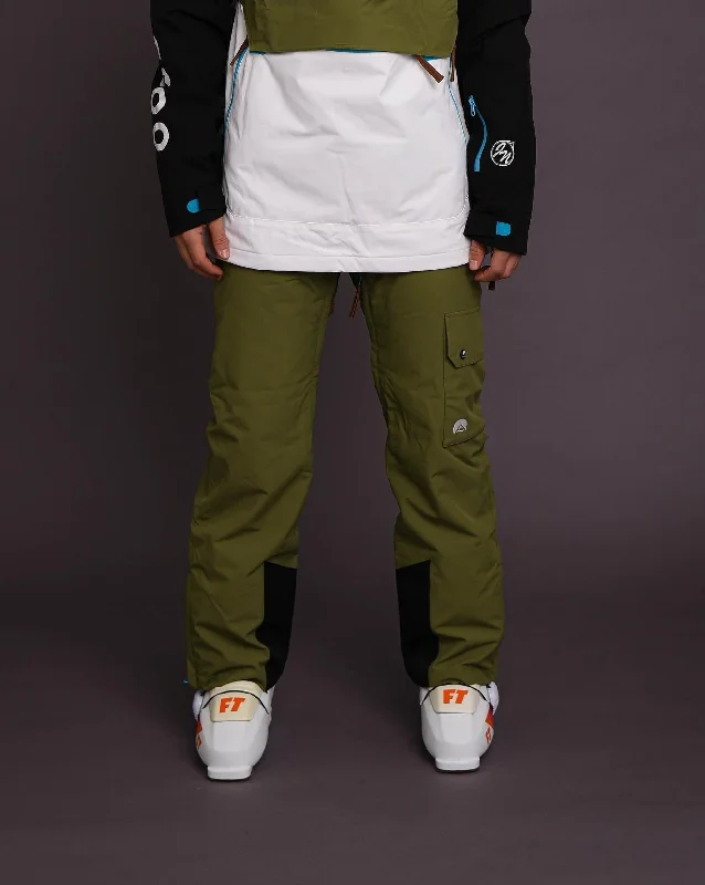 Fresh Pow Men's Ski & Snowboard Pants - Khaki