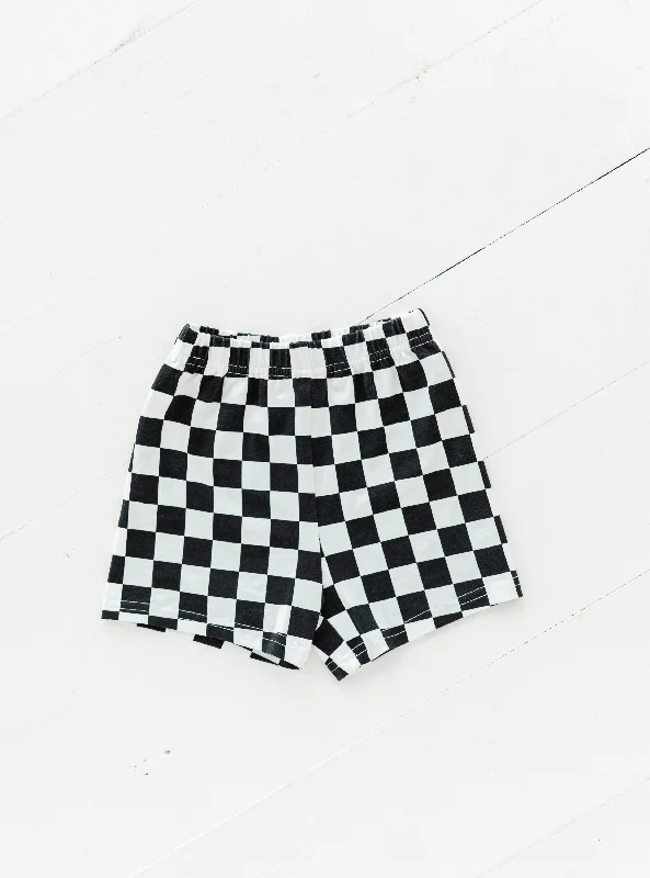 Checkered Cartwheel Shorts