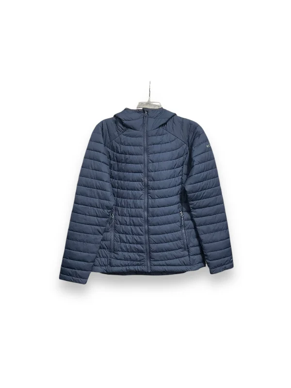 Jacket Puffer & Quilted By Columbia In Blue, Size: M