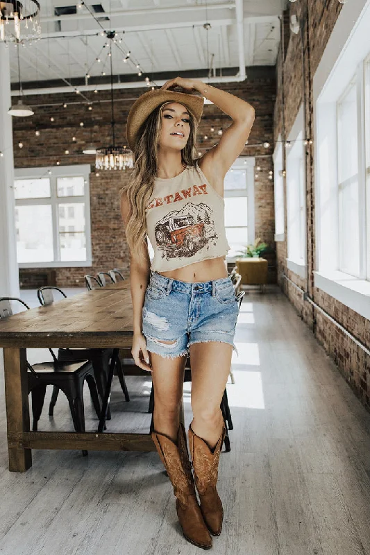 Marshal Boyfriend Denim Shorts