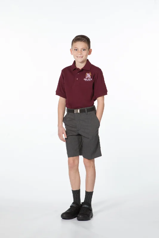 Boys Charcoal Heather Shorts - Regular