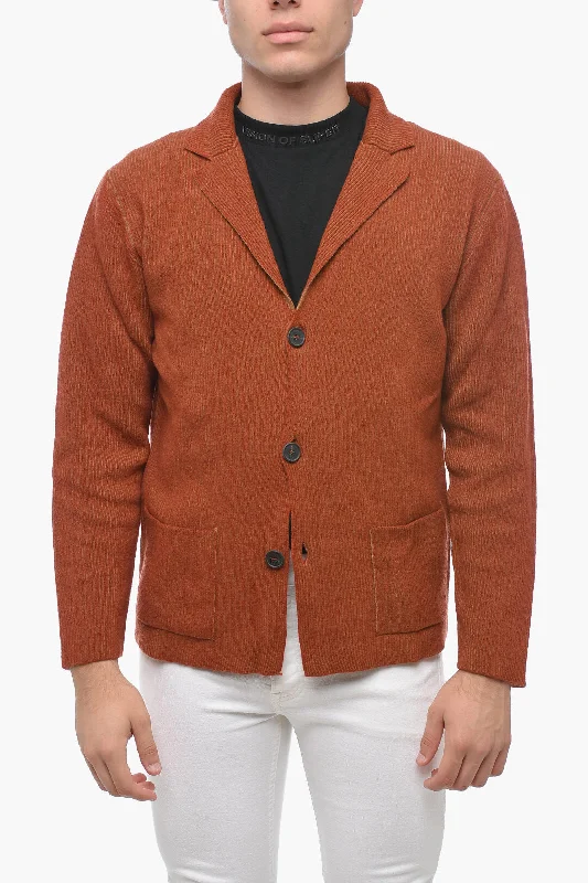 Altea Knitted Blazer with Patch Pockets