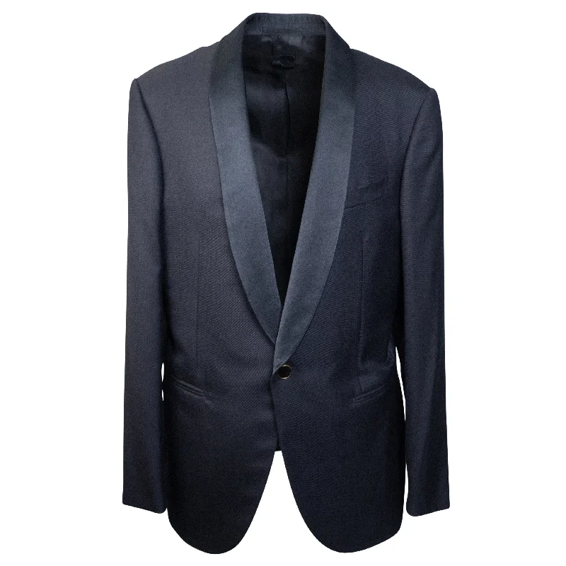 Black Cashmere Single Breasted Blazer