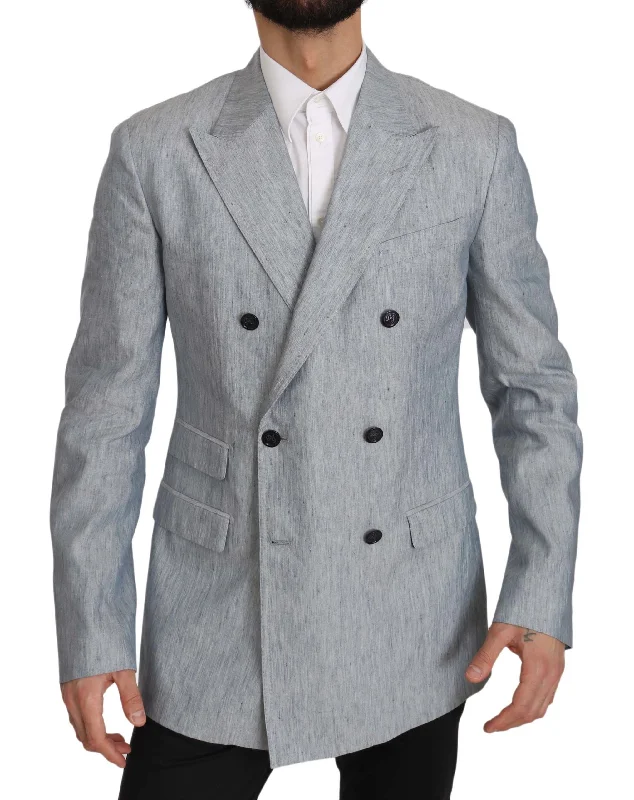 Dolce & Gabbana Elegant  Double Breasted Men's Blazer