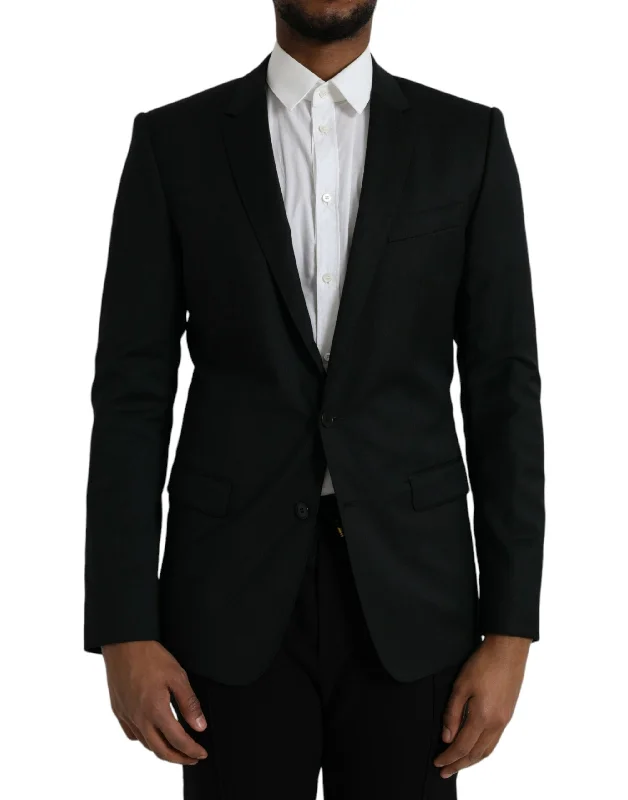 Dolce & Gabbana  Wool MARTINI Single Breasted Men's Blazer