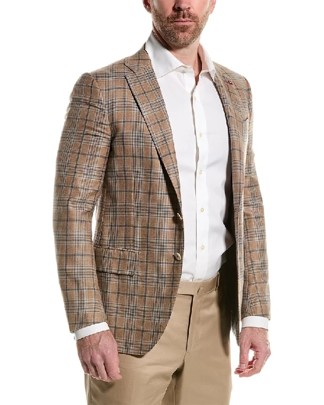 ISAIA Wool, Cashmere & Silk-Blend Blazer