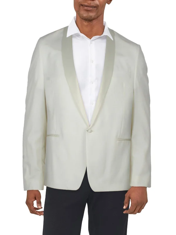 Ladson Mens Wool Blend Wool Tuxedo Jacket