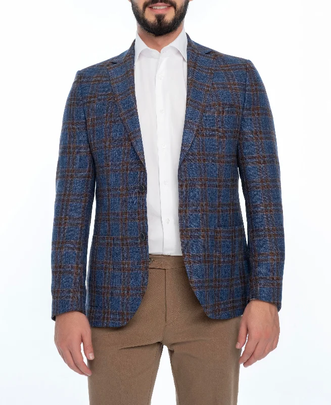 MARION REGULAR FIT PLAID SPORT COAT