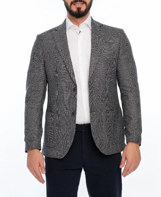 MERCI REGULAR FIT PLAID SPORT COAT