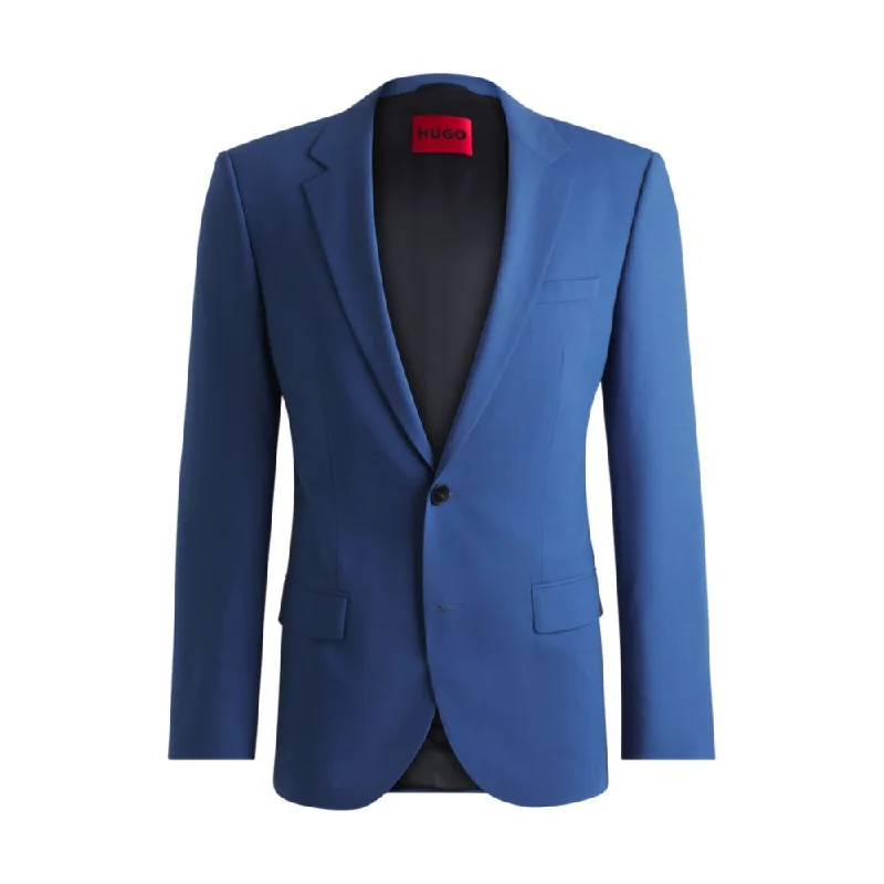 Slim-fit jacket in performance-stretch cloth